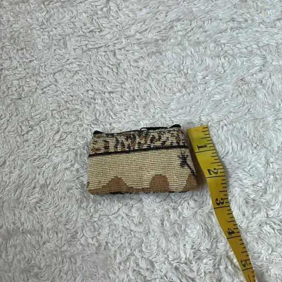 Jade safari tapestry tote shoulder bag with coin purse - Picture 11 of 12